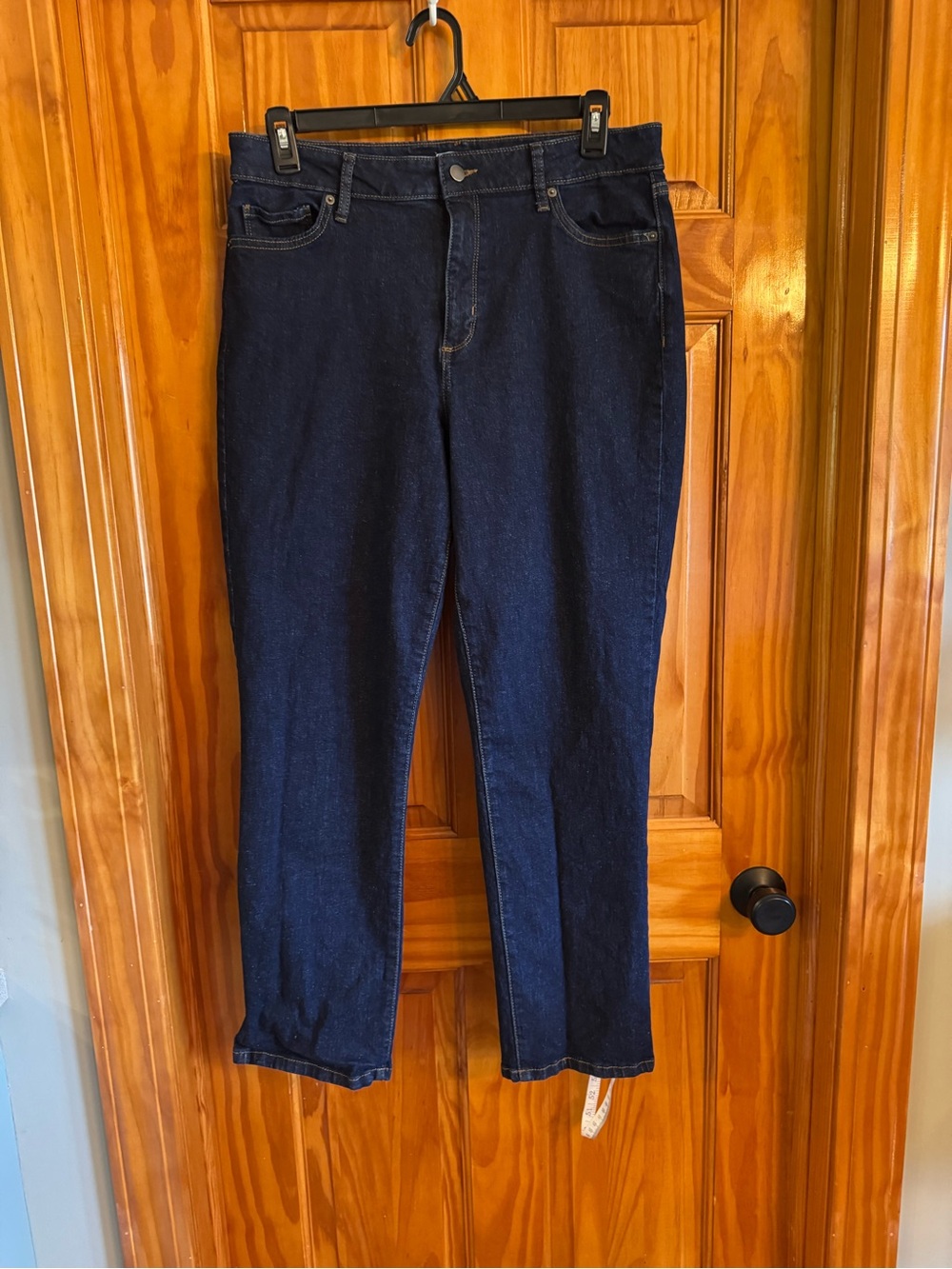 Women’s Sonoma Classic Dark Blue Women’s Jeans - high rise straight leg size 18